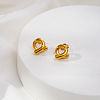 304 Stainless Steel Stud Earrings for Women MG2495-3