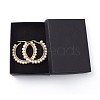 304 Stainless Steel Hoop Earrings X-EJEW-JE03836-3