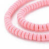 Handmade Polymer Clay Beads Strands CLAY-N008-118-4