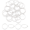 200pcs 316 Surgical Stainless Steel Hoop Earring Findings STAS-HS0001-26E-1
