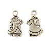Tibetan Style Alloy Pendant TIBEP-GC157-AS-RS-1