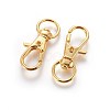 Alloy Swivel Lobster Claw Clasps IFIN-E548Y-G-2