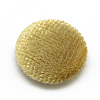 Velvet Cloth Fabric Covered Cabochons WOVE-S084-12F-2