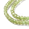 Natural Peridot Beads Strands G-K312-07A-3