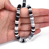 Handmade Polymer Clay Beads Strands CLAY-N008-008V-5