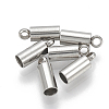 Tarnish Resistant 201 Stainless Steel Cord Ends STAS-R098-03F-1
