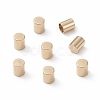 201 Stainless Steel Cord Ends X-STAS-G288-01B-G-2