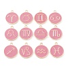 Alloy Enamel Pendants ENAM-S124-01A-03-1