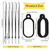 DIY Anti-lost Electronic Stylus & Lighter Pendant Necklace Making Kit AJEW-GF0007-87-2
