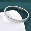 Iron Stretch Bracelets for Men Women BJEW-G741-01P-1