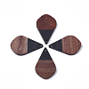 Resin & Walnut Wood Pendants RESI-S358-23A-1