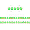 Brass Rhinestone Strass Chains CHC-N017-003B-B01-3