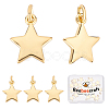 20Pcs Brass Pendants KK-BBC0004-22-1