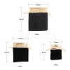 30Pcs 3 Style Rectangle Velvet Jewelry Bag TP-LS0001-03-3