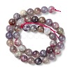 Natural Cherry Blossom Tourmaline Beads Strands G-Q1001-A04-03-2