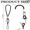 1Pc Alloy Rhinestone Mobile Straps HJEW-LP0001-88D-2