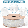 20 Yards Polyester Ribbons SRIB-WH20002-002-6