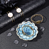 DIY Blank Dome Bangle Making Kit DIY-NB0008-11-4