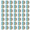 150Pcs PVC Paillette/Sequin Links PVC-TA0001-07A-4