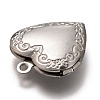 Non-Tarnish 316 Stainless Steel Locket Pendants STAS-O135-06P-5