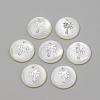 Freshwater Shell Pendants SHEL-Q010-008P-1