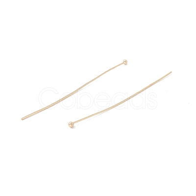Brass Ball Head Pins KK-WH0058-02D-G02-1