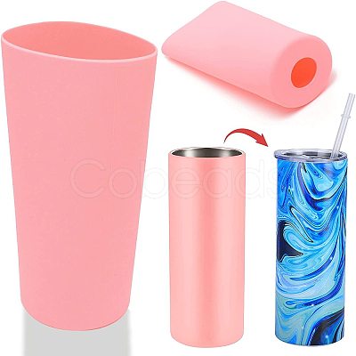 Silicone Cup Sleeve AJEW-WH0270-43D-1