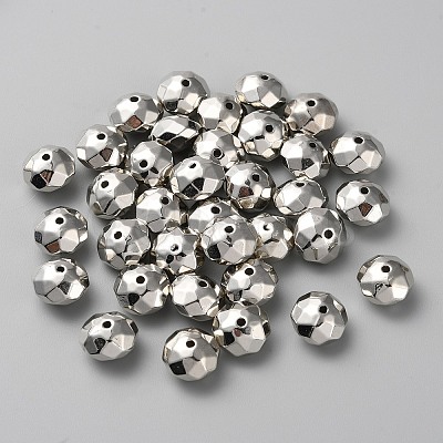 CCB Plastic Beads LS-CCB-WH0010-11-1