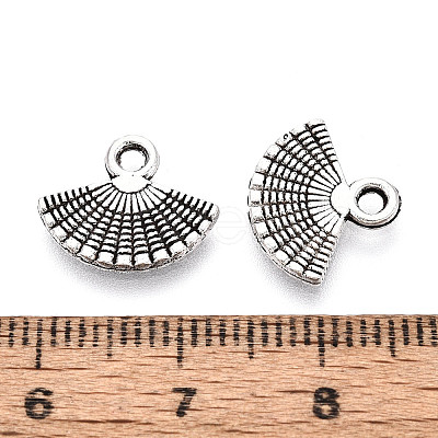 Tibetan Style Alloy Pendants TIBEP-T054-05AS-1