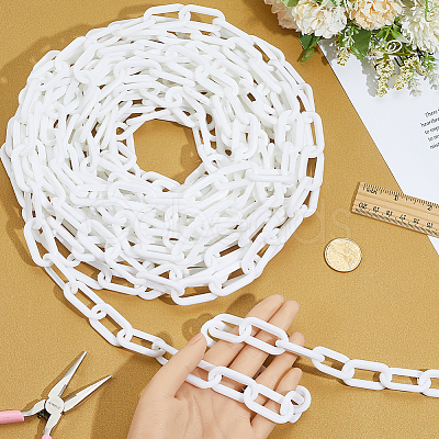 1Pc PVC Plastic Cable Chains FIND-SP0020-65B-1
