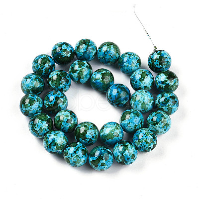 Synthetic Turquoise Beads Strands TURQ-T004-08A-11-1