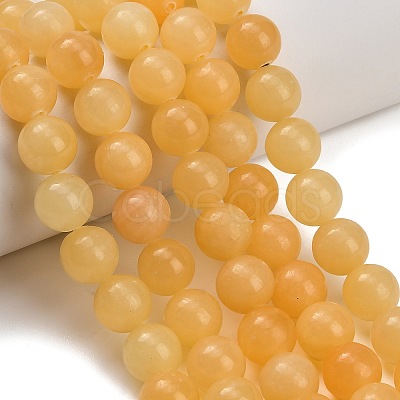 Natural Yellow Calcite Beads Strands GG-CBAA3AB-02-12mm-1
