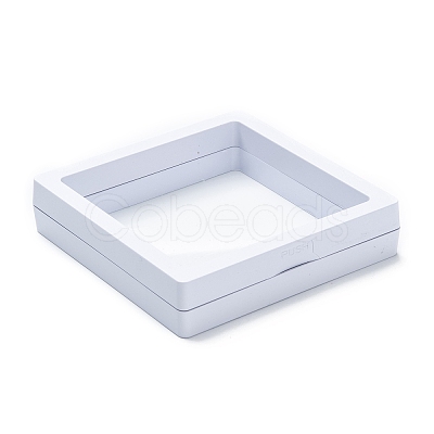 Square Transparent PE Thin Film Suspension Jewelry Display Box X1-CON-D009-01A-05-1