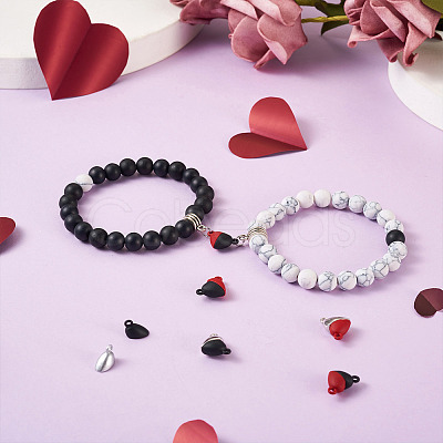 12 Sets 3 Colors Alloy Magnetic Clasps FIND-YS0001-17-1