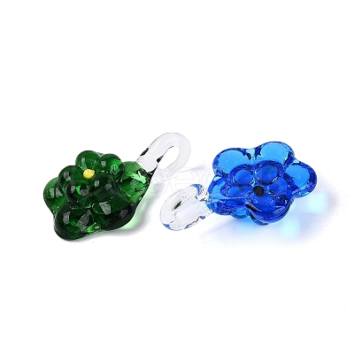 Handmade Lampwork Pendants LA-N048-11-1