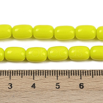 Opaque Glass Beads Strands X-GLAA-Z015-02I-1