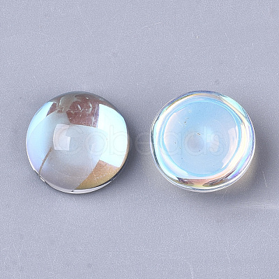Transparent Glass Cabochons EGLA-N004-03B-01-1