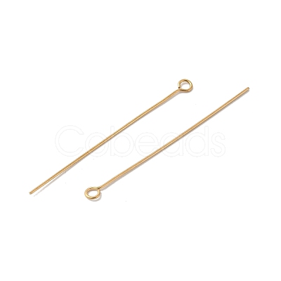 304 Stainless Steel Eye Pins STAS-K293-12G-1
