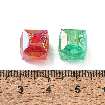 Plating Transparent Acrylic Beads AC-CBA5019-01-1