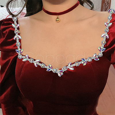 1M 2 Colors Iron Rhinestone Strass Chains CH-WR0001-03-1