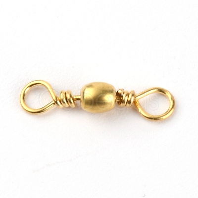 Brass Fishing Rolling Bearing Connector FIND-WH0075-98A-G-1