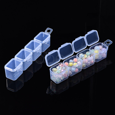 Rectangle Polypropylene(PP) Bead Storage Containers CON-Q040-001-1