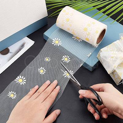 Organza Ribbons ORIB-WH0001-001-1