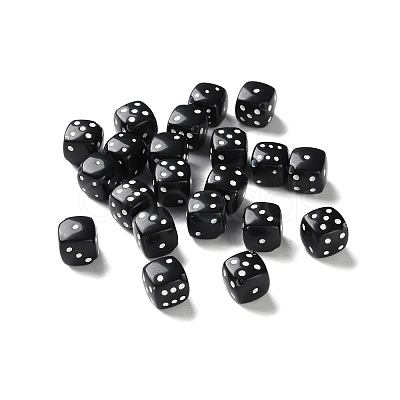 Opaque Acrylic Beads OACR-D301-05B-1
