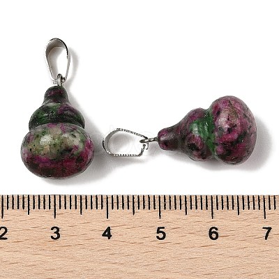 Dyed Natural Marble Pendants G-B127-03P-11-1