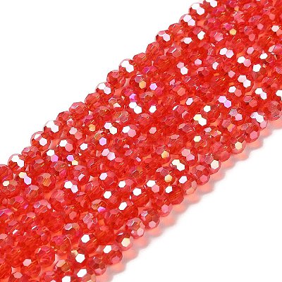 Transparent Glass Beads EGLA-A035-T4mm-B01-1
