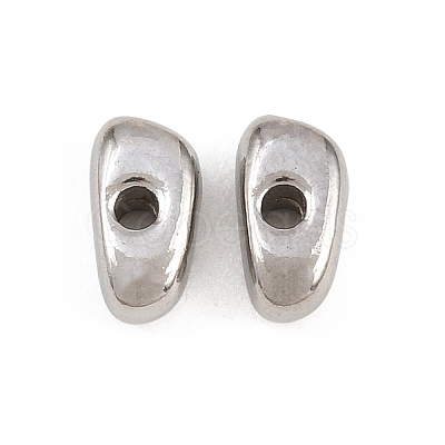 Irregular 304 Stainless Steel Beads STAS-D394-03E-P-1