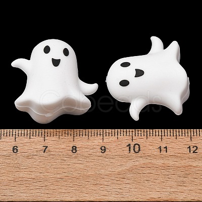 Halloween Silicone Focal Beads SL-CBADC51-12-1