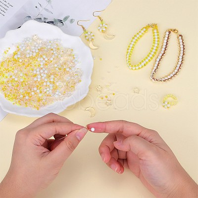 2 Bag Glass & Seed Beads GLAA-SZC0001-94E-1