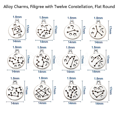 Alloy Pendants PALLOY-CJ0001-90-1